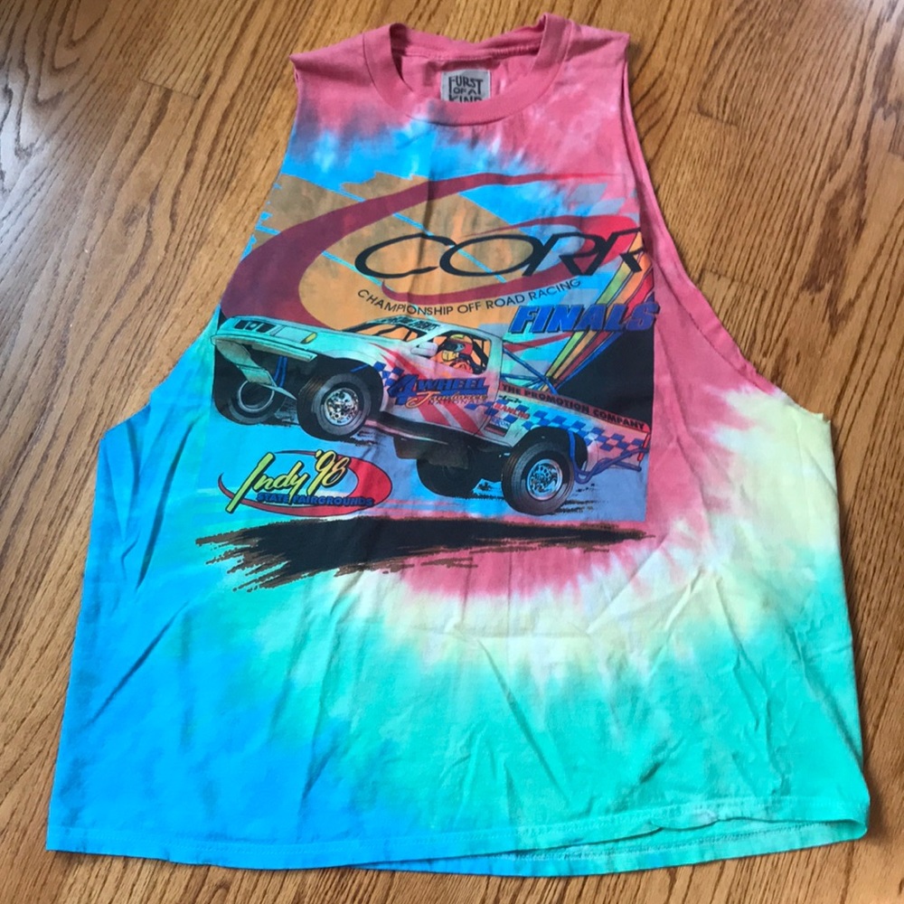 LF Brand new never worn tie dye muscle tunic